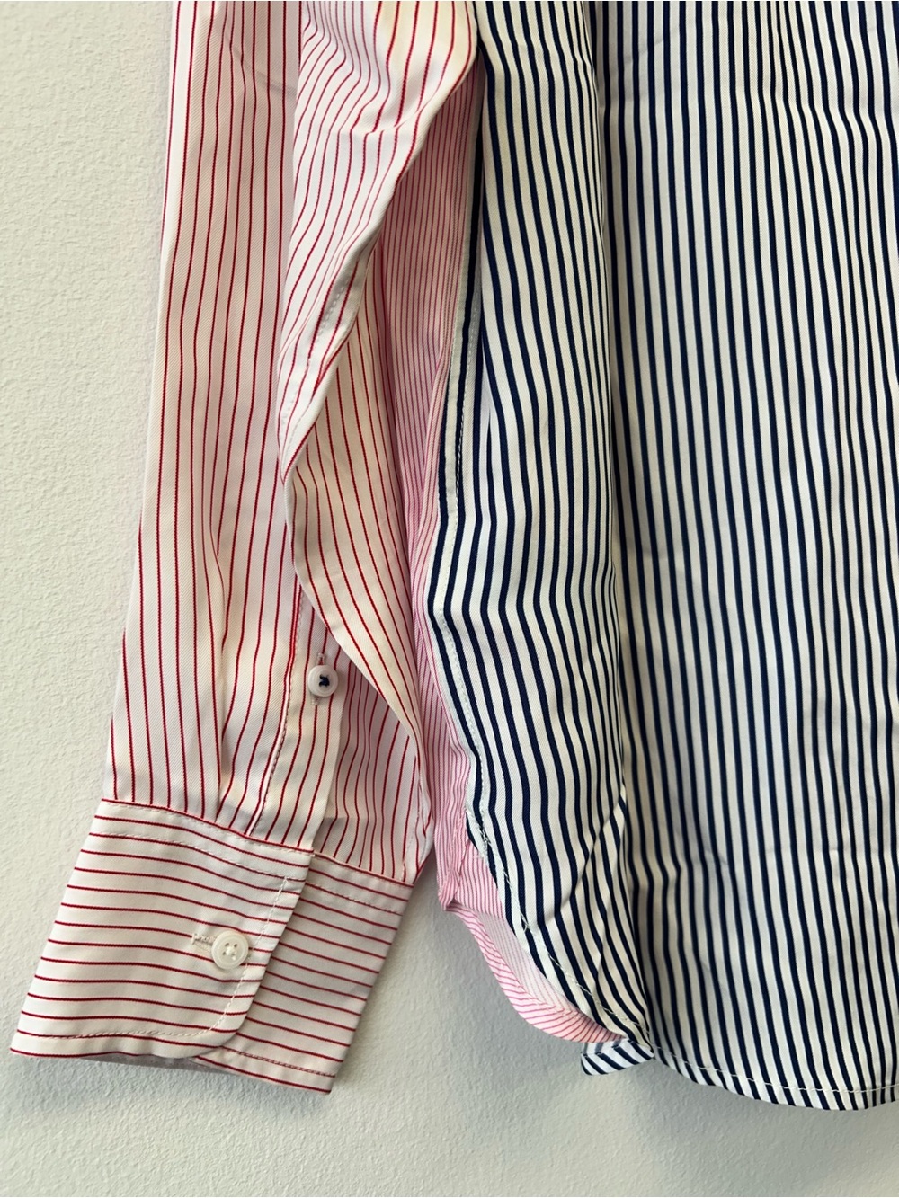 J.Crew Pink Striped women’s Dress Shirt - Picture 6 of 9